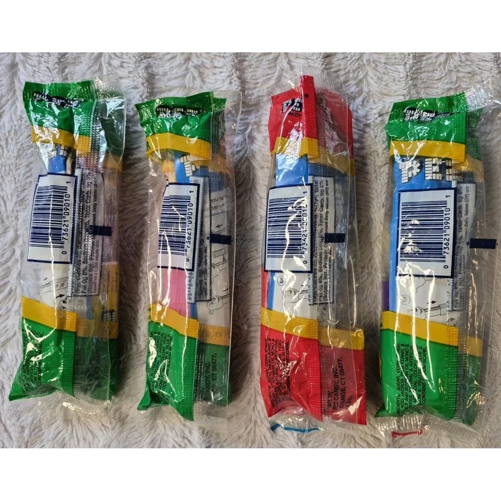 Vintage Lot Of 4 90s Disney Princess PEZ Dispenser Jasmine Belle Aurora Ariel